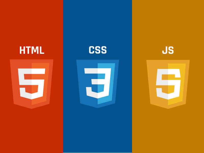 JavaScript, CSS, and HTML