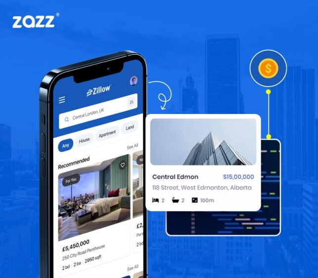 Cost of Building a Real Estate App like Zillow