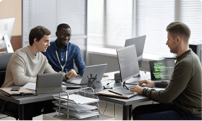 Cybersecurity &Amp; Compliance Services 2 Managed cyber security services team in action